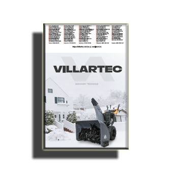 Брошюра на снегоуборщики VILLARTEC изготовителя Villartec